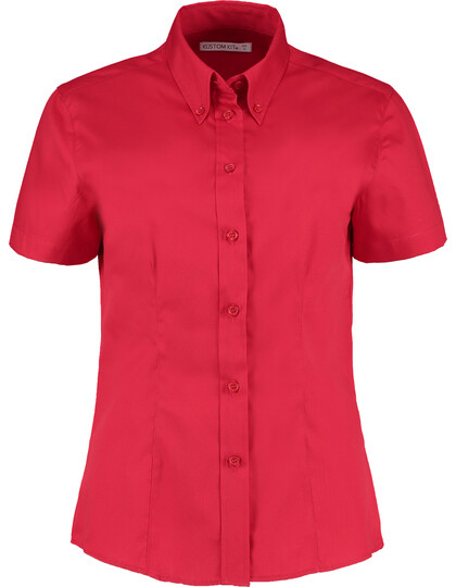 Woman's Tailored Fit Corporate Oxford Short Sleeve Shirt