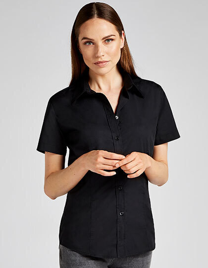 Woman's Classic Fit Workforce Poplin Shirt Short Sleeve