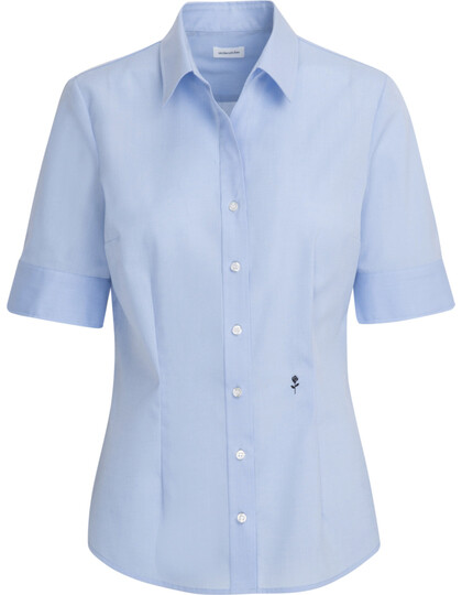 Women´s Blouse Slim Fit Short Sleeve