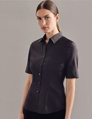 Women´s Blouse Slim Fit Short Sleeve