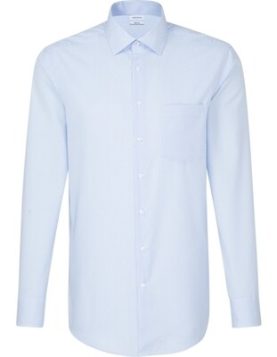Men's Shirt Regular Fit Check/Stripes Long Sleeve