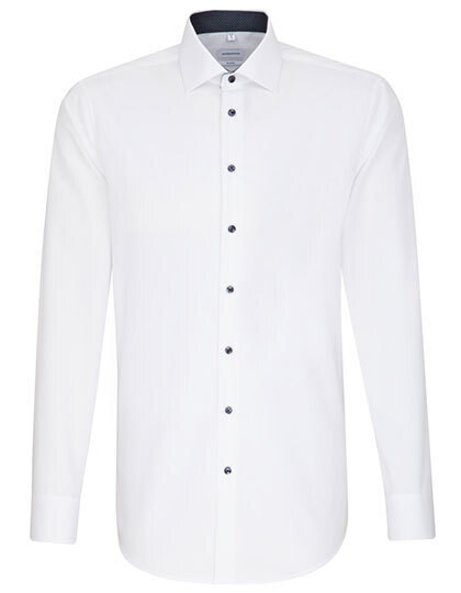 Men's Shirt Poplin Shaped Fit Long Sleeve