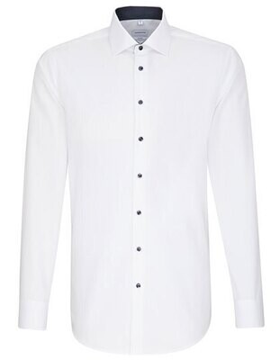 Men's Shirt Poplin Shaped Fit Long Sleeve