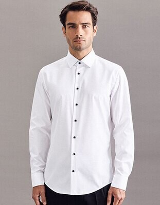 Men&#39;s Shirt Poplin Shaped Fit Long Sleeve