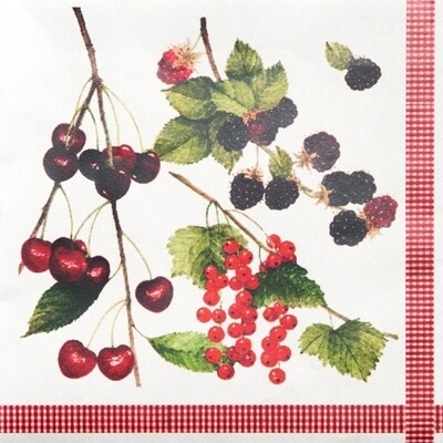 33er Servietten Forest Fruits