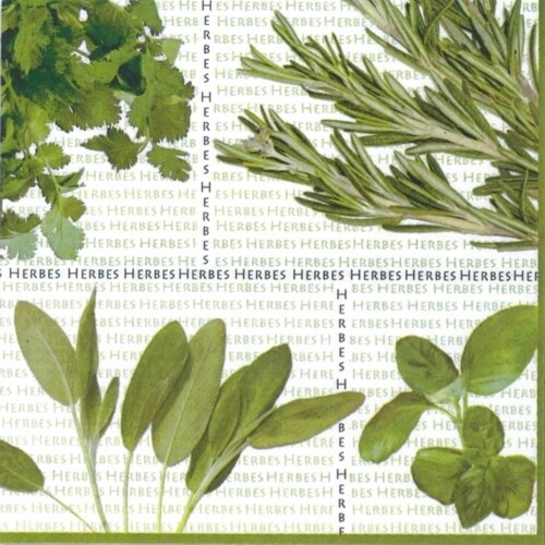 33er Servietten Mixed Herbs