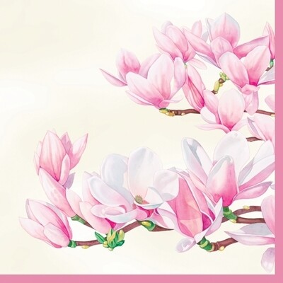33er Servietten Magnolia Cream