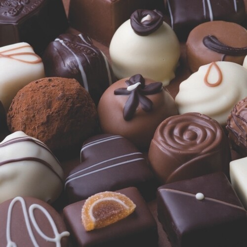 33er Serviette Bonbons, Qualität / Kartoninhalt: Bonbons