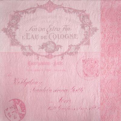 33er Serviette Fiorentina Lettre cream