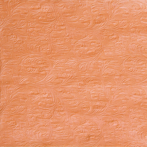 33er Serviette  Fiorentina uni orange