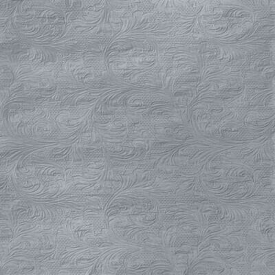33er Serviette  Fiorentina uni silver