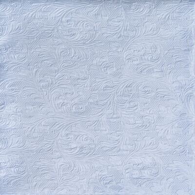 33er Serviette  Fiorentina uni light blue