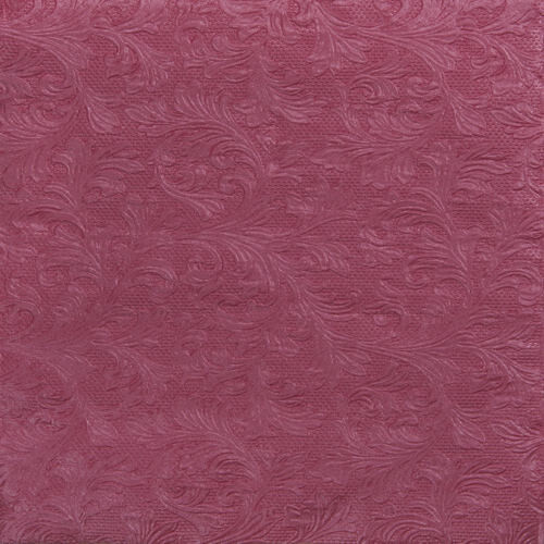 33er Serviette Fiorentina uni red