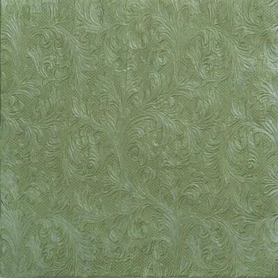 33er Serviette Fiorentina uni olive