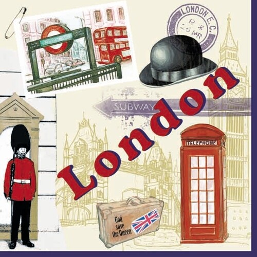 33er Serviette  London