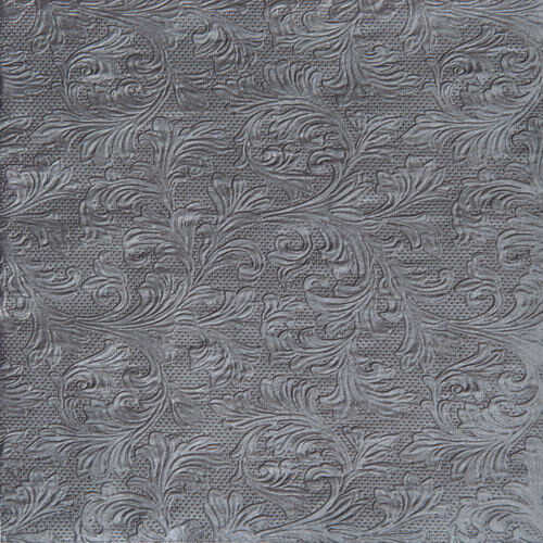 33er Serviette uni black
