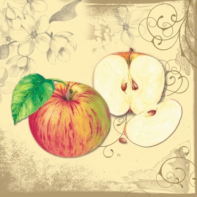 Servietten  Apple Blossom