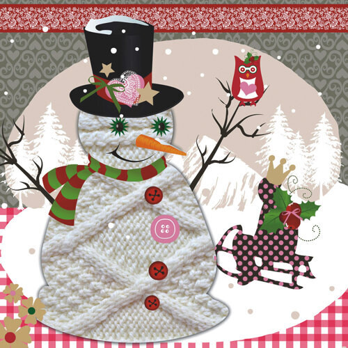 Servietten Snowfun
