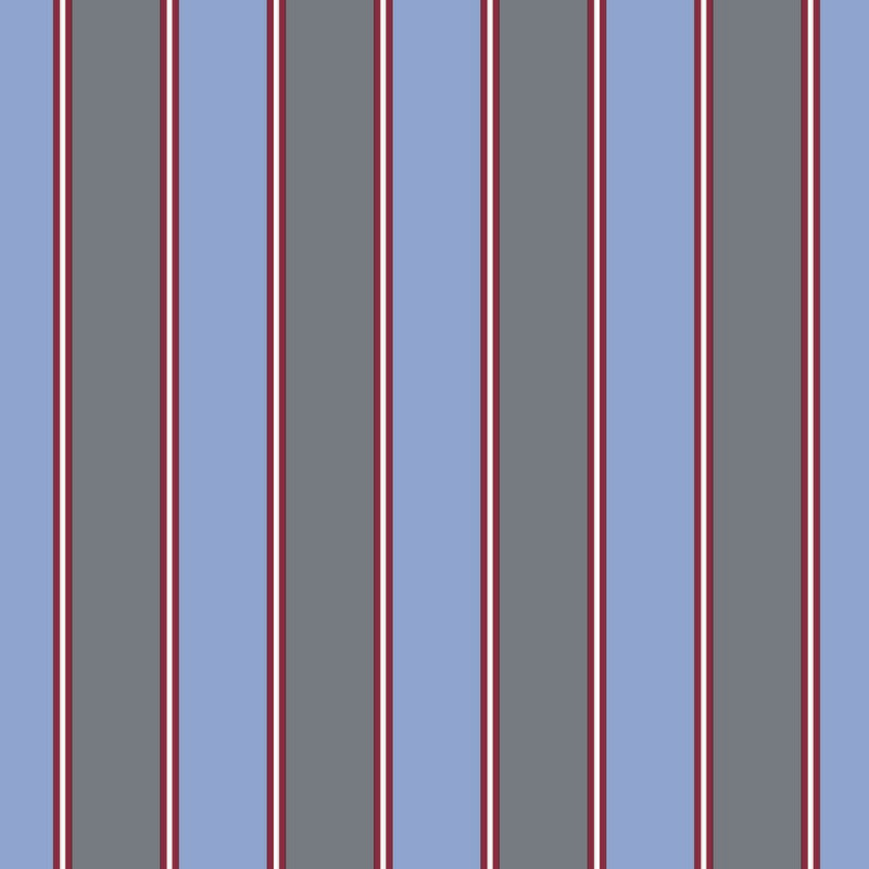 33er Servietten Elegant Stripes Blue-Grey