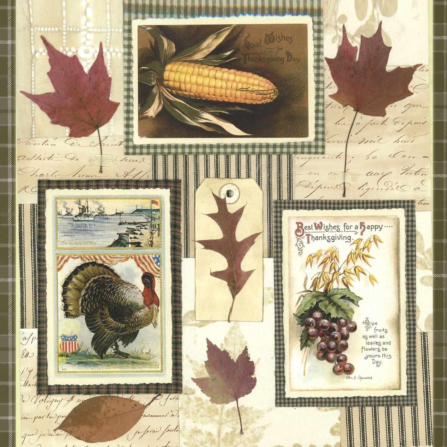 33er Servietten Thanksgiving