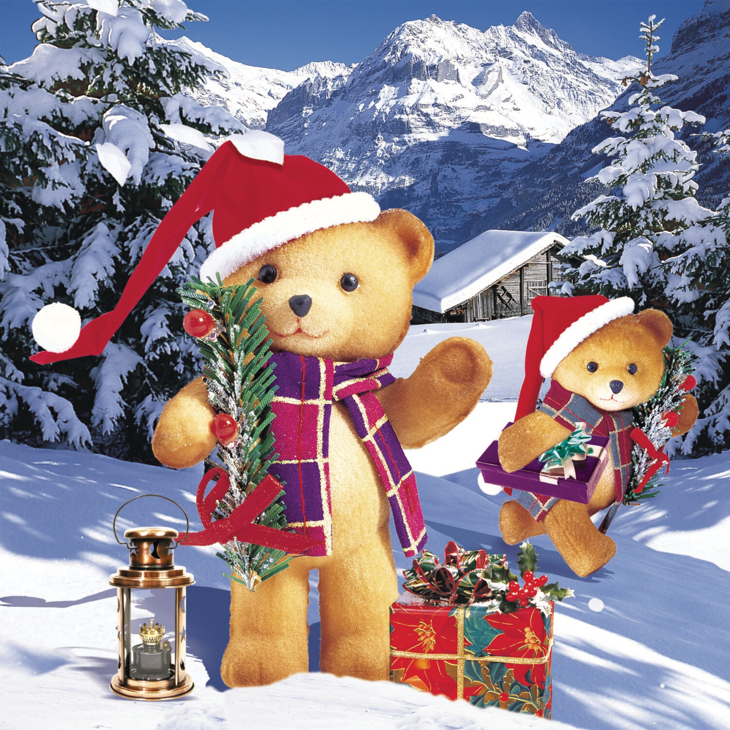 33er Servietten Happy Bears