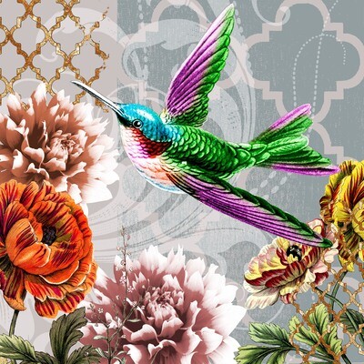 33er Servietten Colibri