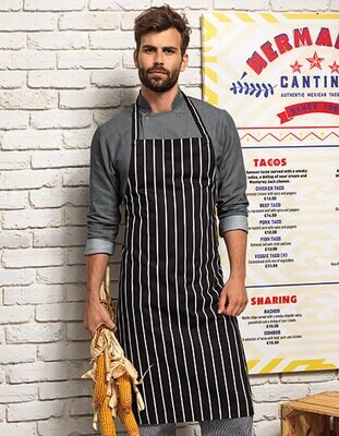 Domain Contrast Denim Waist Apron