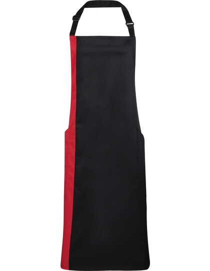 Colours Collection Contrast Bib Apron