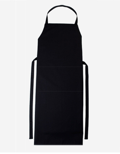 Bib Apron Verona 110 x 75 cm, Farbe: Black