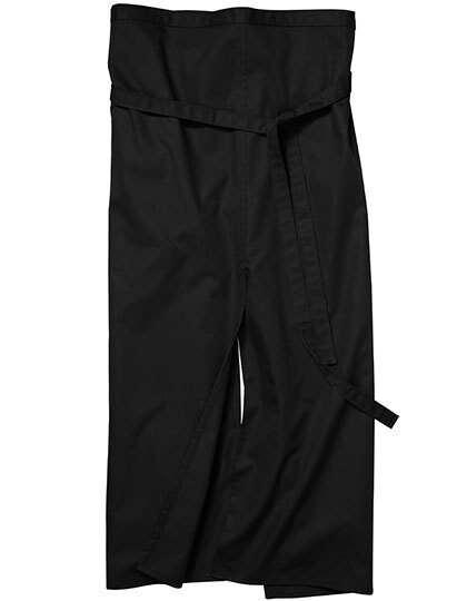 Slit Apron Milano 100 x 100 cm, Farbe: Black
