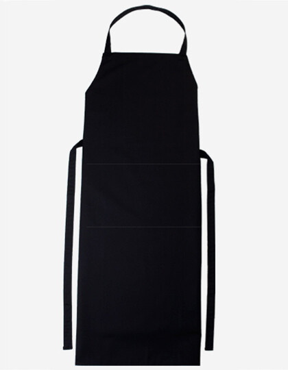 Bib Apron Verona Classic Bag 90 x 75 cm, Farbe: Black