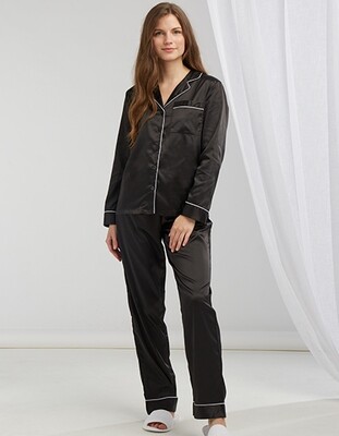 Ladies´ Satin Long Pyjamas