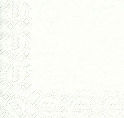 Servietten Blanco