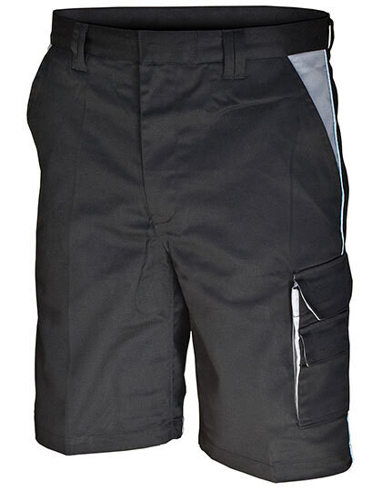 Contrast Work Shorts, Farbe: Black/Grey