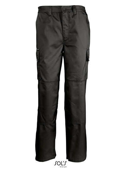 Men´s Workwear Trousers Active Pro, Farbe: Black