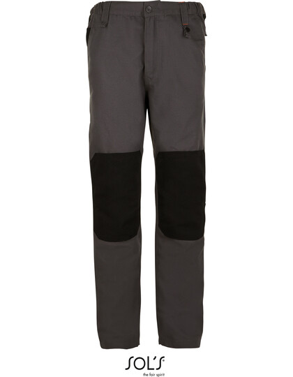 Men´s Workwear Trousers - Metal Pro, Farbe: Dark Grey ( Solid) Black