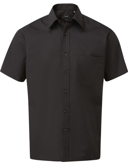 Men's Poplin Short Sleeve Shirt