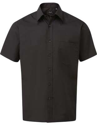 Men's Poplin Short Sleeve Shirt