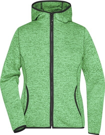 Ladies´ Knitted Fleece Hoody