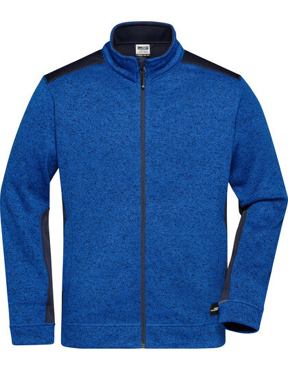 Men's Knitted Workwear Fleece Jacket-Strong