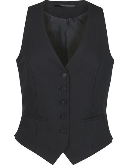 One Collection Luna Waistcoat, Farbe: Black