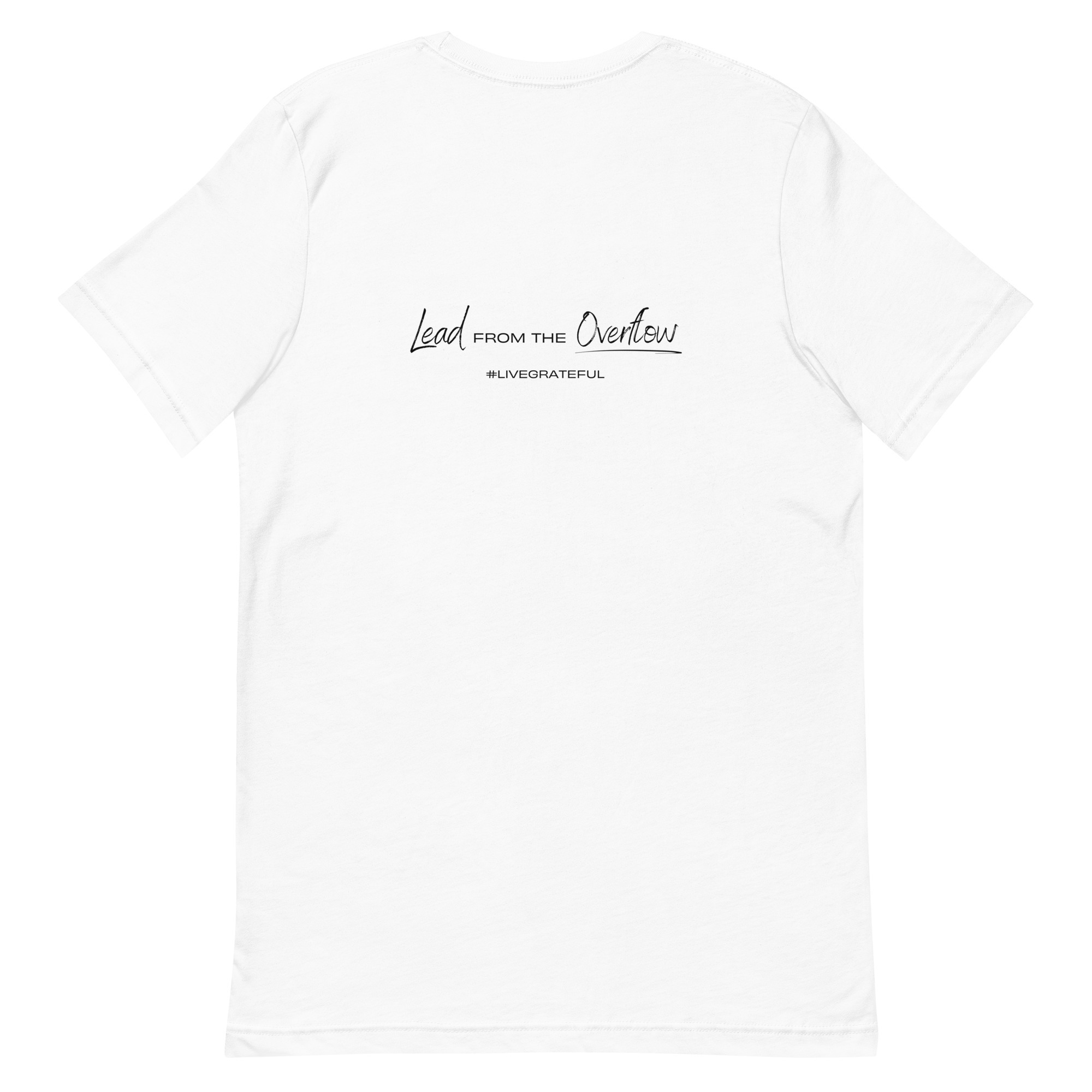 White Unisex Overflow T-Shirt