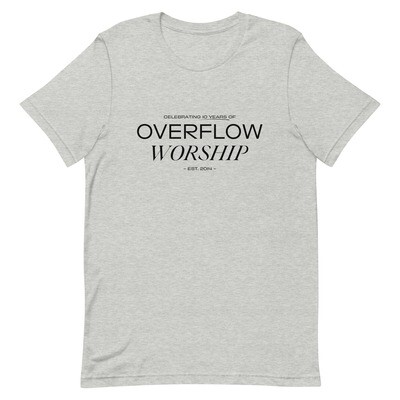 Gray Unisex Overflow T-Shirt