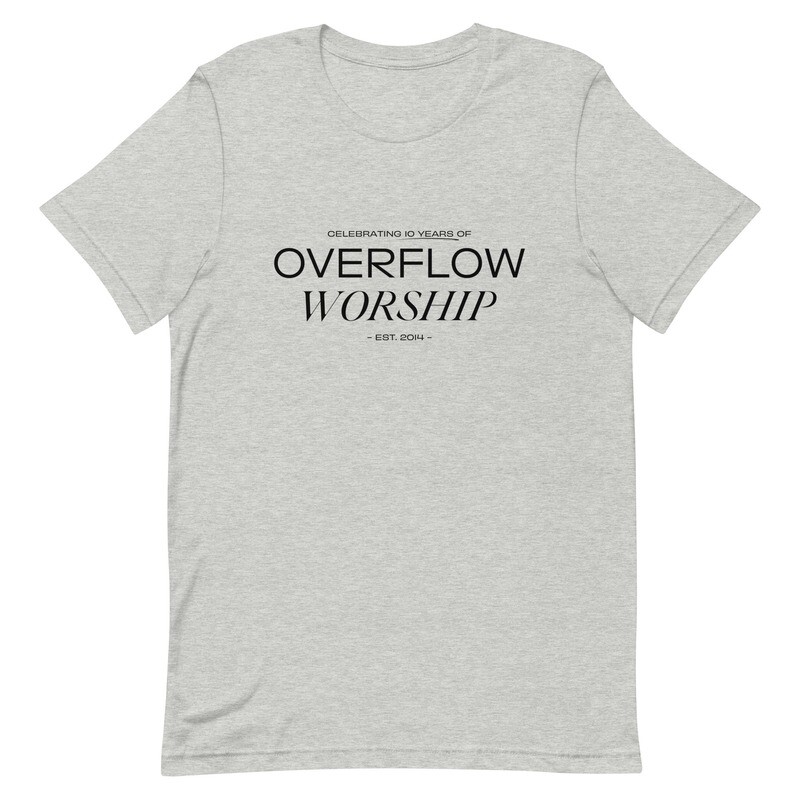 Gray Unisex Overflow T-Shirt