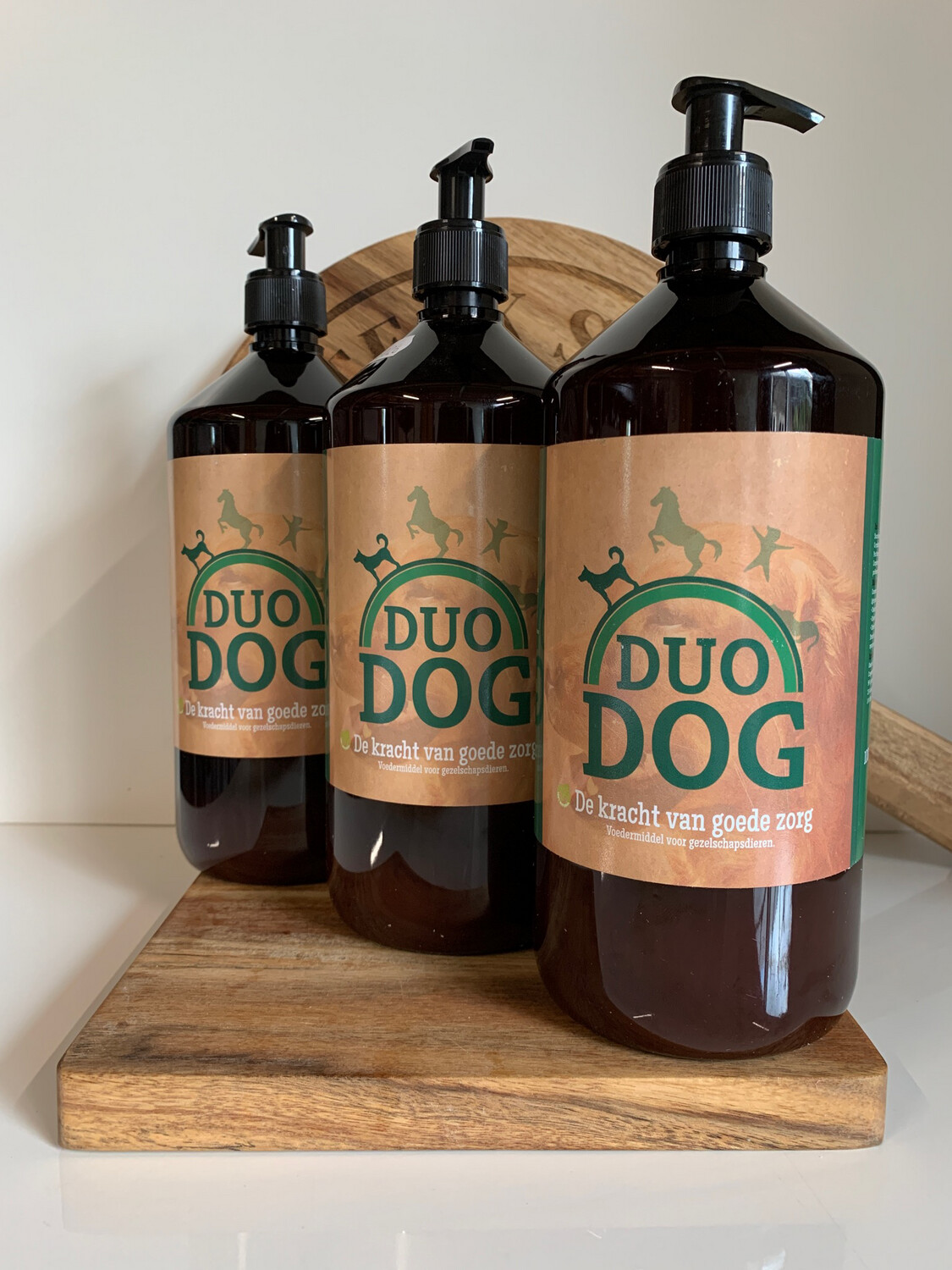 Duo Dog 1 liter - Nieuwe flessen incl pomp