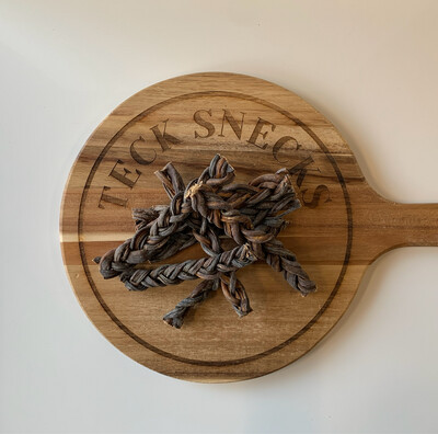 Gevlochten lamsvlees 100 gr.