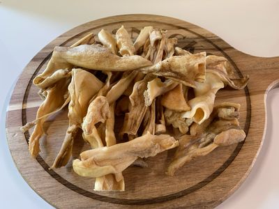 Lams kophuidjes - restje 110 gr.