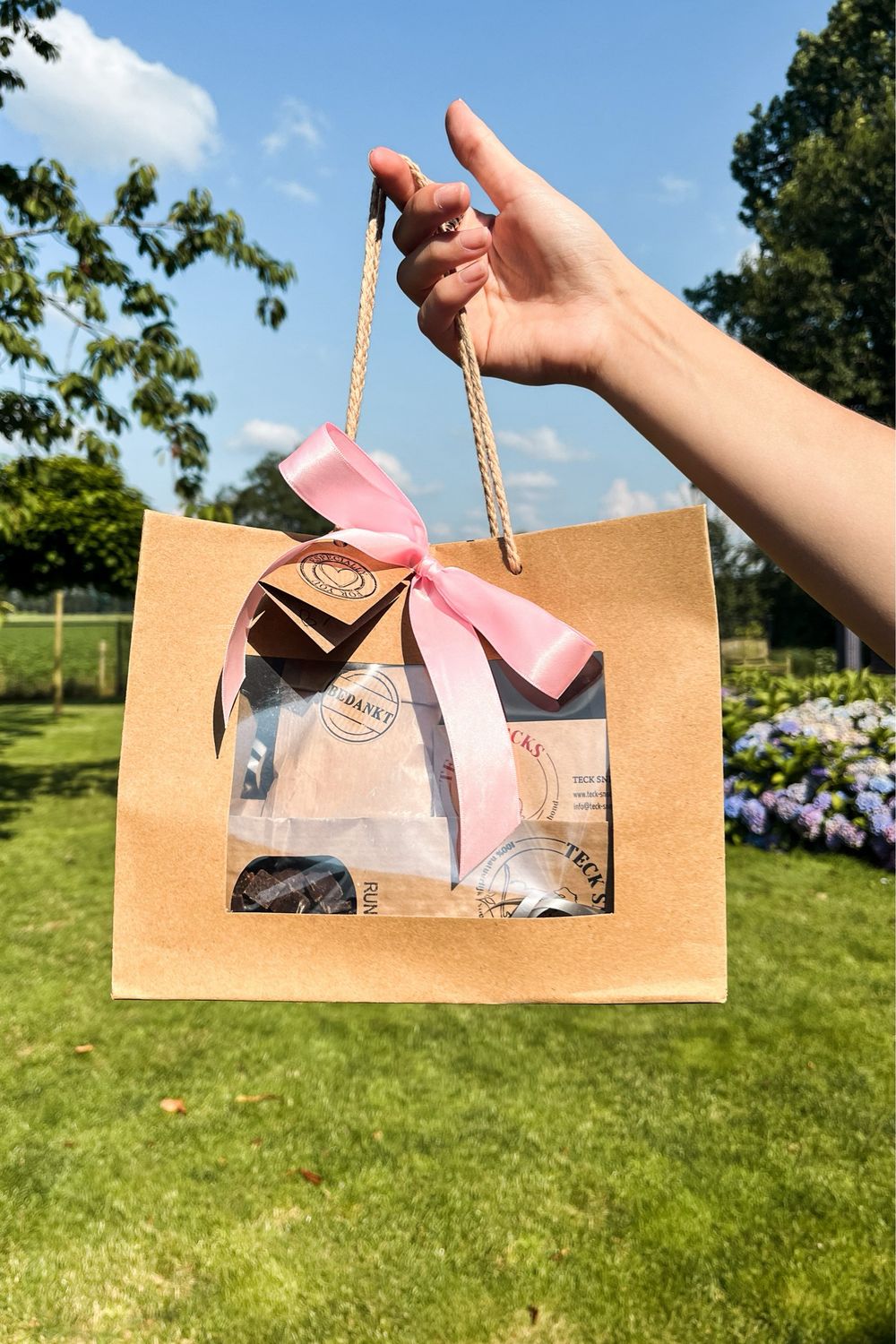 Surprise pakket met strik