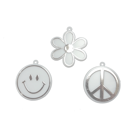 11- Smiley, Flower, & Peace