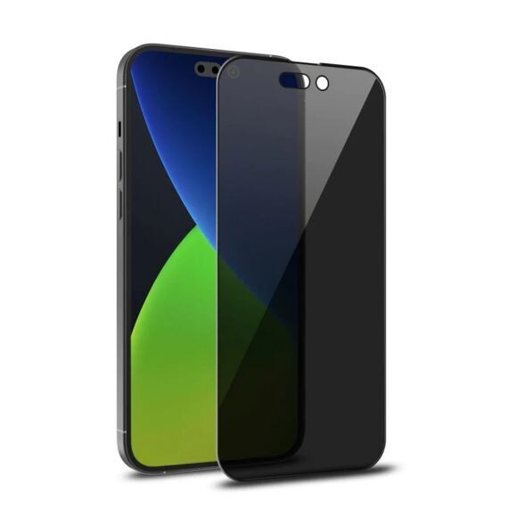 Privacy skärmskydd iPhone 3D Tempered Glass.